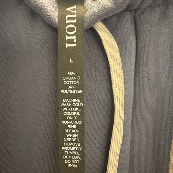 Vuori Restore Sweatpant Large Color: Blue Heron NWT - Picture 5 of 7